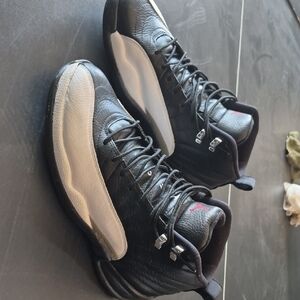 Jordan Black and White Retro High Top Sneakers